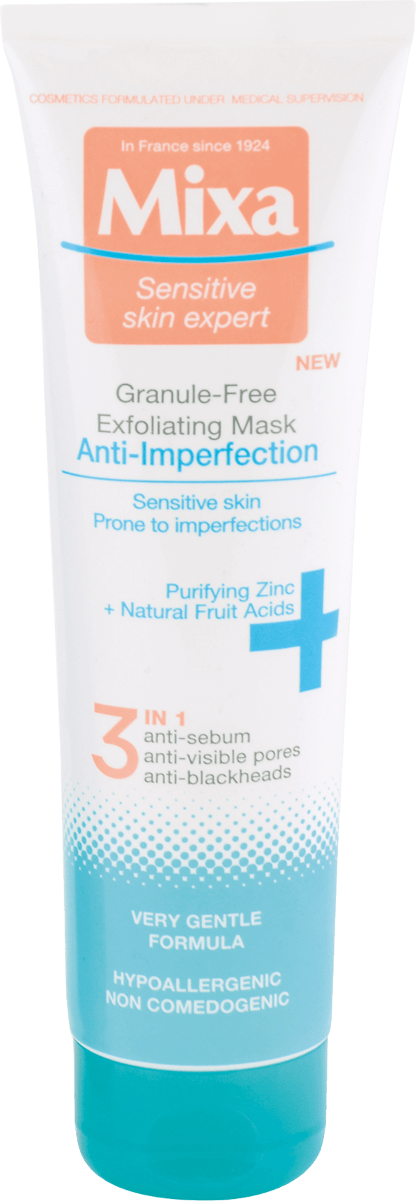 Mixa Anti Imperfection cleaning exfoliating mask anti black dots pores 150 ml
