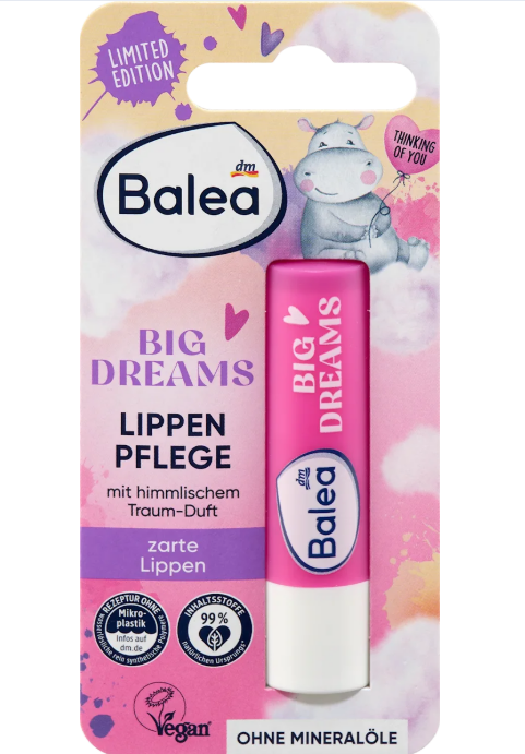 Balea Big Dreams lip balm, 4.8 g