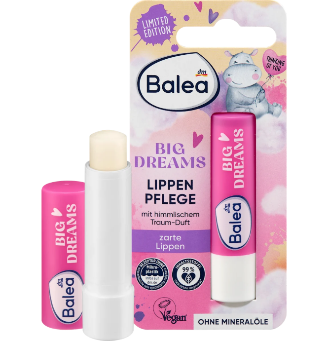 Balea Big Dreams lip balm, 4.8 g