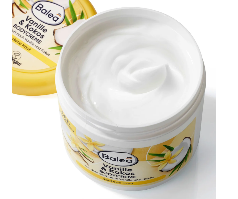 Balea body cream vanilla & coconut, 500 ml