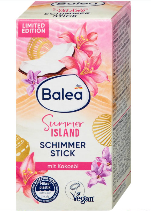 Balea Summer Island glitter stick, 25 g
