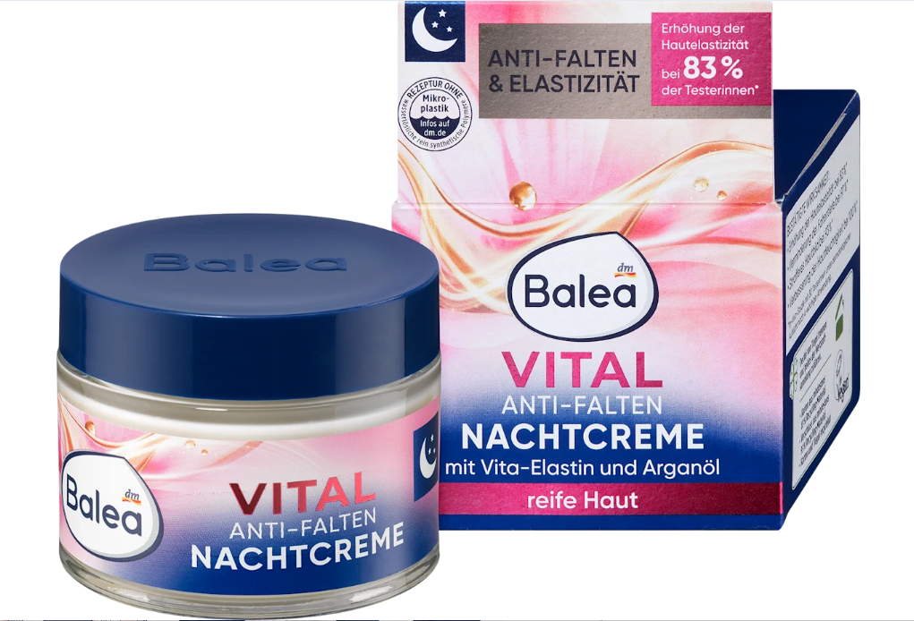 Balea Vital regenerating night cream, 50 ml