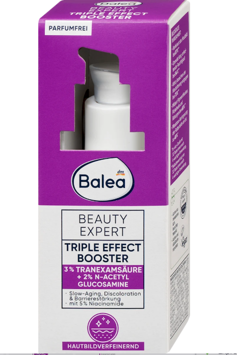 Balea Beauty Expert Triple Effect Booster facial serum, 30 ml