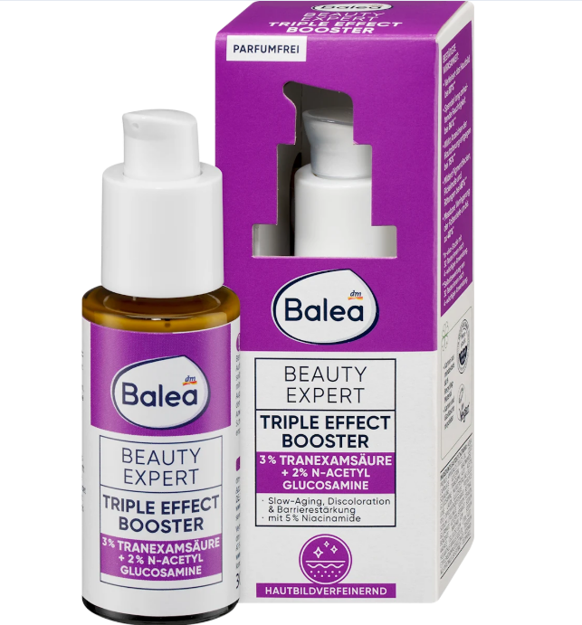 Balea Beauty Expert Triple Effect Booster facial serum, 30 ml