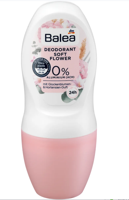 Balea deodorant roll-on Soft Flower, 50 ml
