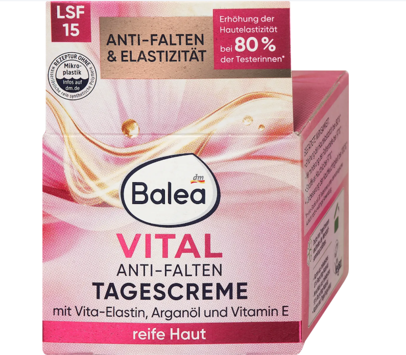 Balea Vital daily face cream LSF15, 50 ml