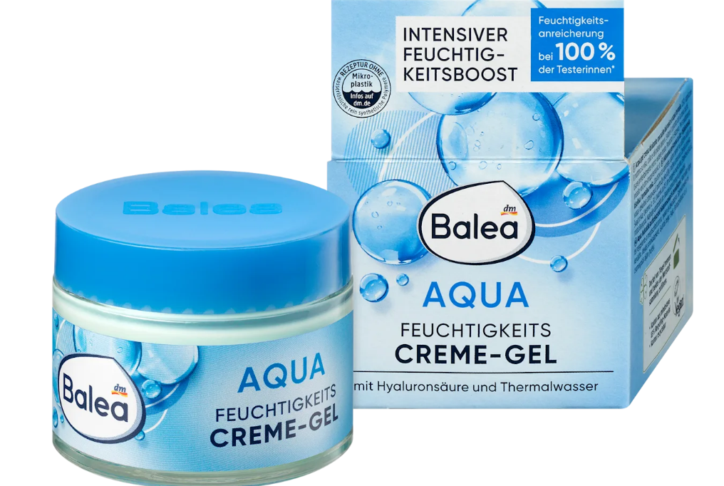 Balea Aqua facial moisturizing cream-gel, 50 ml