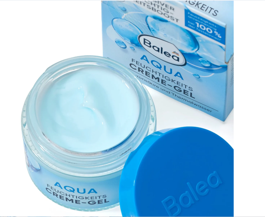 Balea Aqua facial moisturizing cream-gel, 50 ml