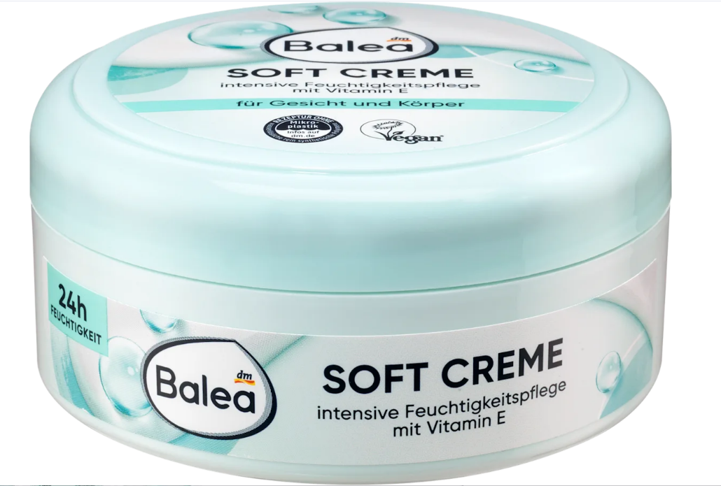 Balea gentle body cream, 250 ml