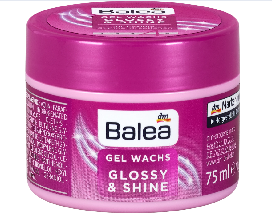 Balea Styling gel wax with shine, 75 ml
