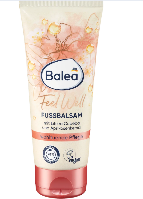Balea Feel Well foot balm, 100 ml