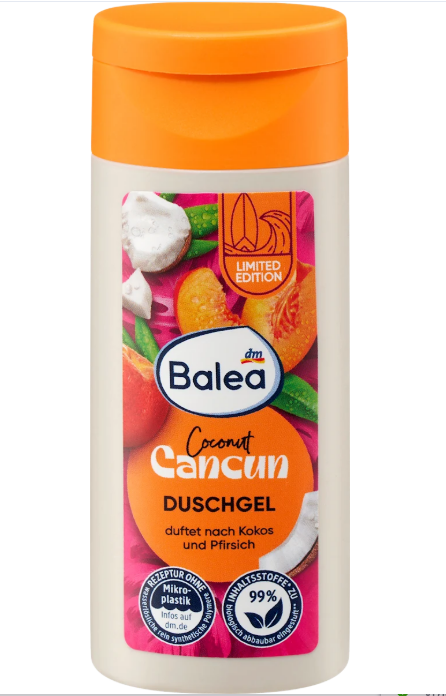 Balea shower gel Coconut Cancun, 50 ml