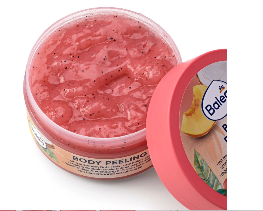 Balea Tropic body scrub, 200 ml