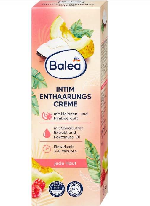 Balea Tropic intimate hair removal cream, 100 ml