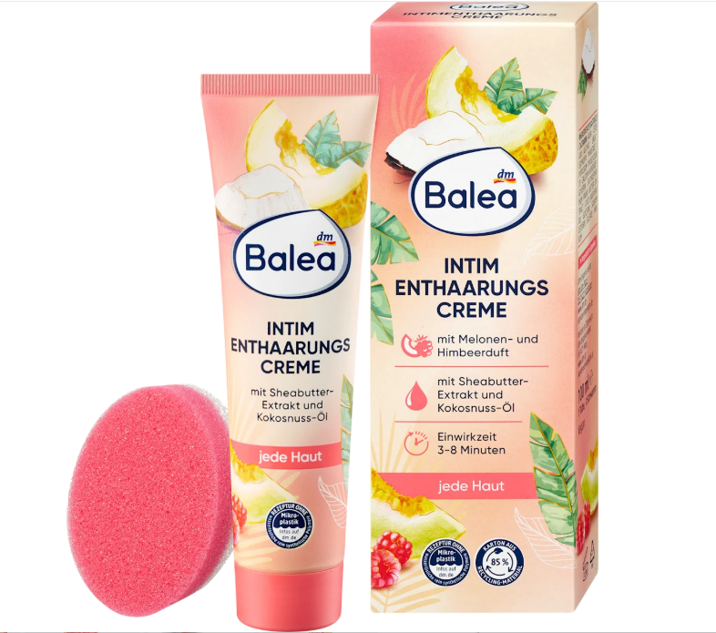 Balea Tropic intimate hair removal cream, 100 ml