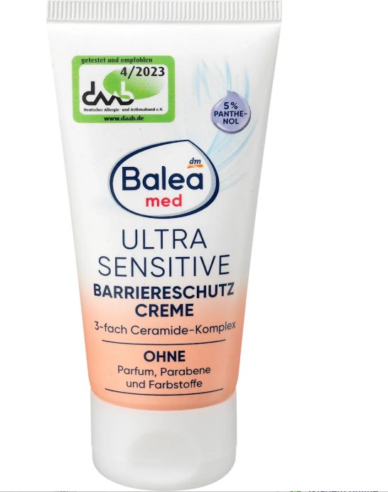 Balea Med Ultra Sensitive skin barrier protection cream, 50 ml