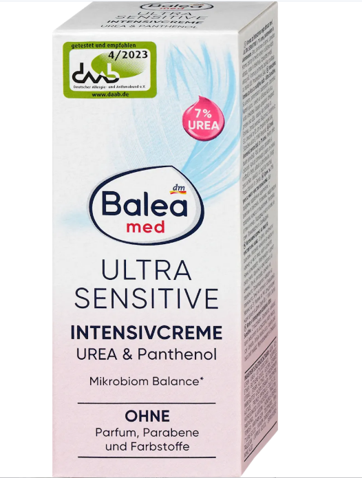 Balea Med Ultra Sensitive Urea skin cream , 50 ml