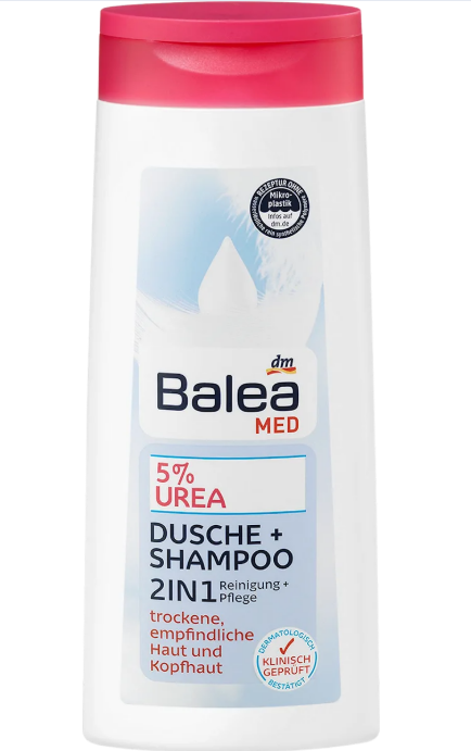 Balea Med UREA shower gel & shampoo 2-in-1, 300 ml