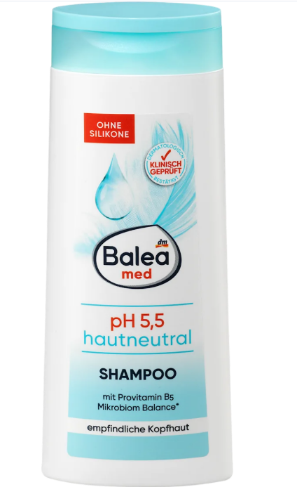 Balea Med pH 5.5 neutral hair shampoo, 300 ml