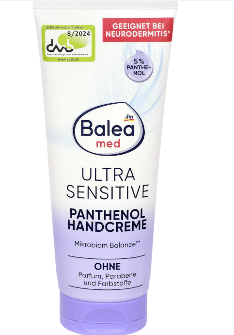 Balea Med Ultra Sensitive hand cream with panthenol, 100 ml