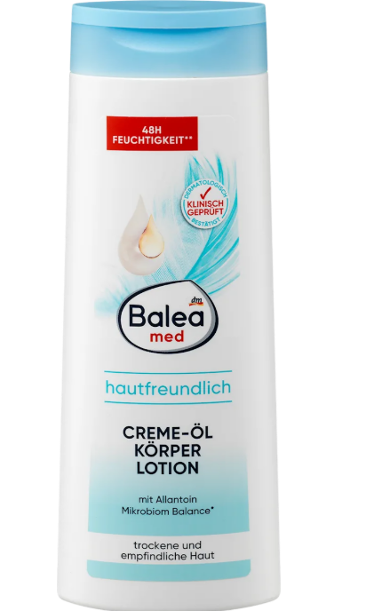 Balea Med body oil milk, 400 ml