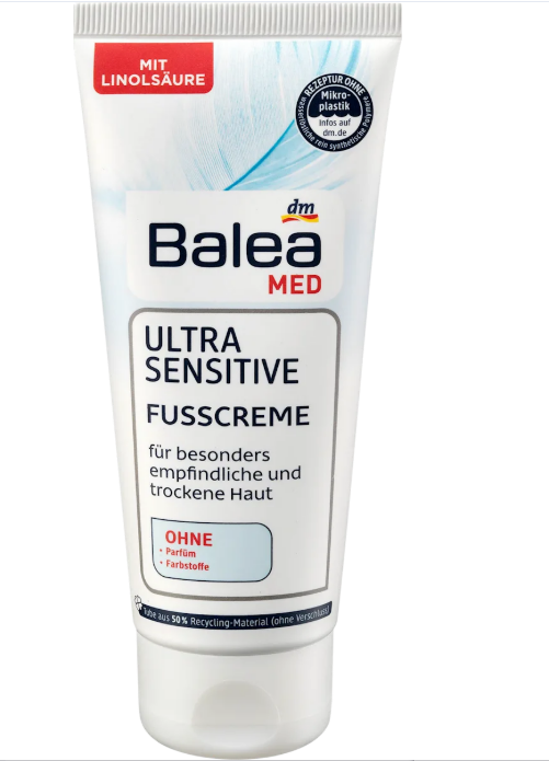 Balea Med Ultra Sensitive foot cream, 100 ml
