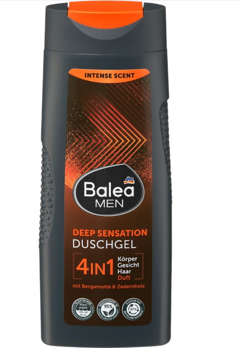 Balea MEN Deep Sensation 4-in-1 shower gel, 300 ml