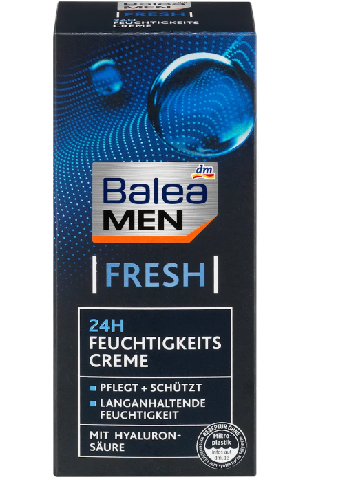 Balea MEN Fresh moisturizing face cream, 75 ml