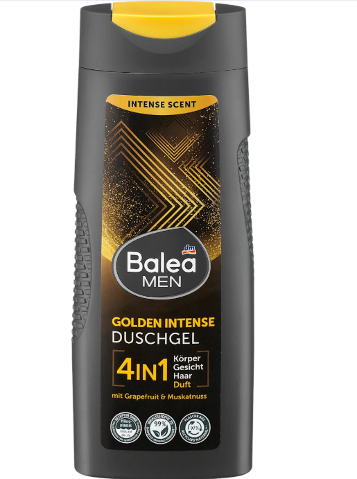 Balea MEN Golden Intense 4 in 1 shower gel, 300 ml