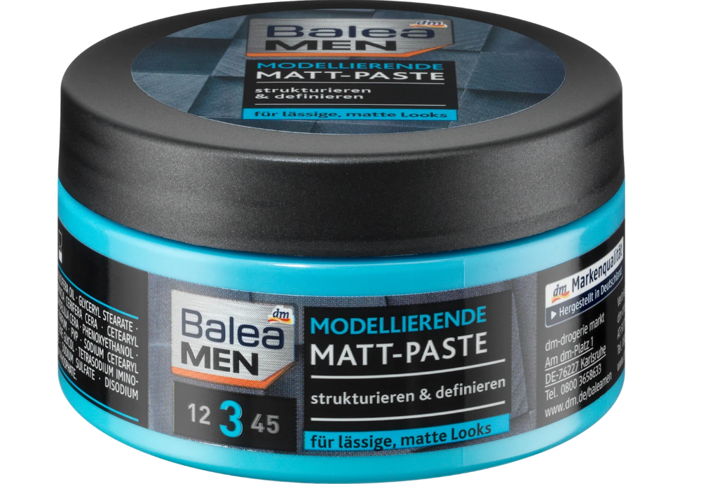 Balea MEN matte effect hair styling paste 100 ml