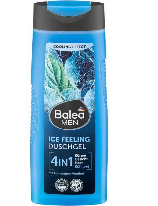 Balea MEN 4-in-1 Ice Feeling shower gel, 300 ml