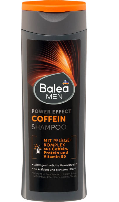 Balea MEN hair shampoo with caffeine, 250 ml
