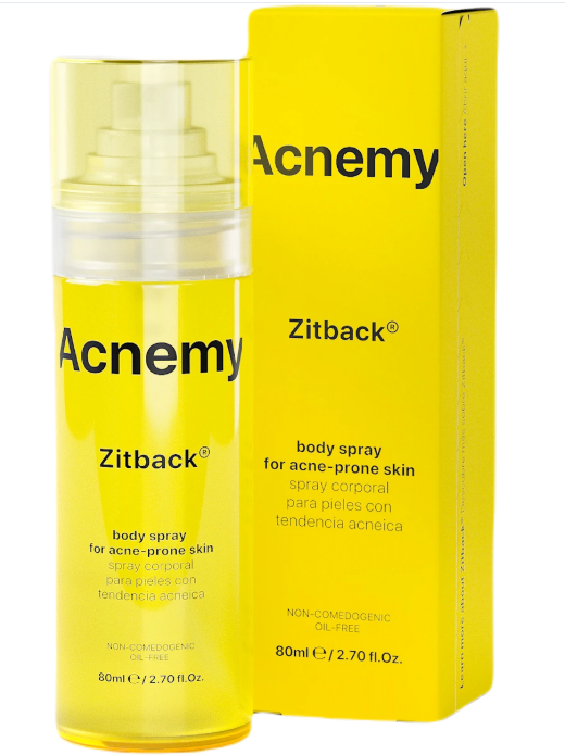 Acnemy Zitback body spray, 80 ml