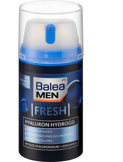 Balea MEN Fresh Hyaluron moisturizing gel, 75 ml