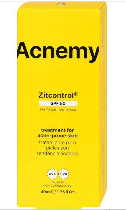 Acnemy Zitcontrol SPF50 daily face cream, 40 ml