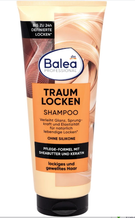 Balea PROFESSIONAL shampoo for wavy hair, 250 ml