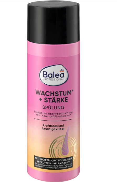 Balea PROFESSIONAL hair balm growth + strength, 200 ml