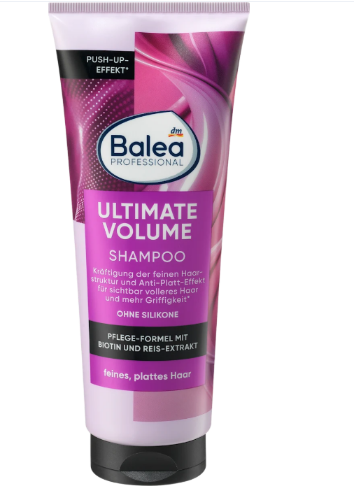 Balea PROFESSIONAL hair shampoo thickening + shine, 250 ml