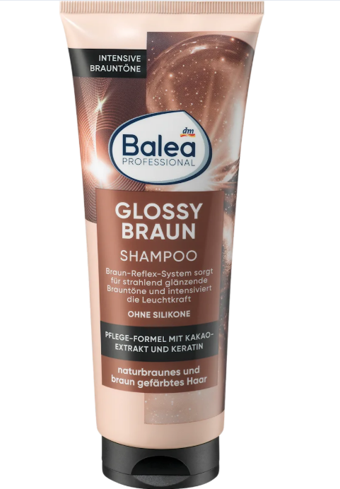 Balea PROFESSIONAL Glossy Braun hair shampoo, 250 ml