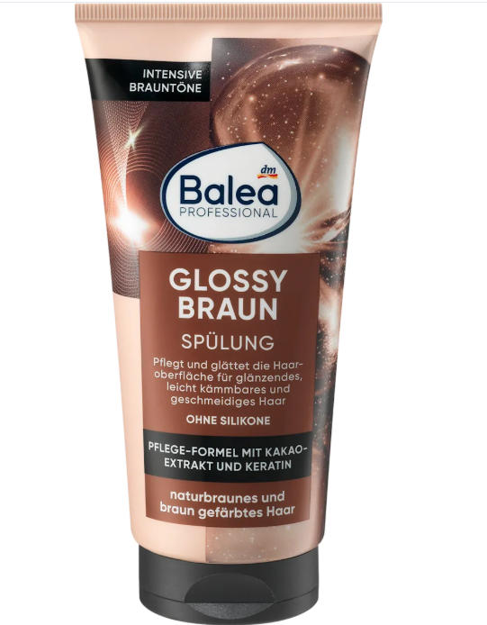 Balea PROFESSIONAL Glossy Braun hair balm, 200 ml