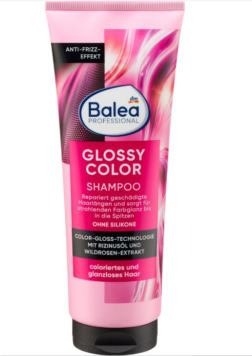 Balea PROFESSIONAL Glossy Color hair shampoo, 250 ml