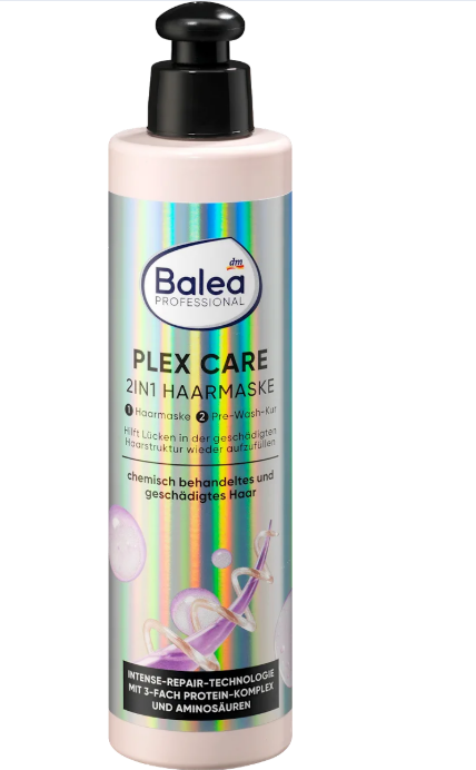 Balea PROFESSIONAL 2-in-1 PLEX CARE hair mask, 250 ml