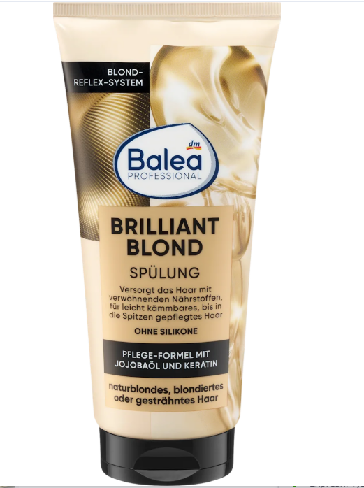 Balea PROFESSIONAL Brilliant Blond hair balm, 200 ml