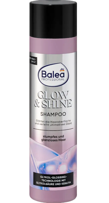 Balea PROFESSIONAL Glow & Shine hair shampoo, 250 ml