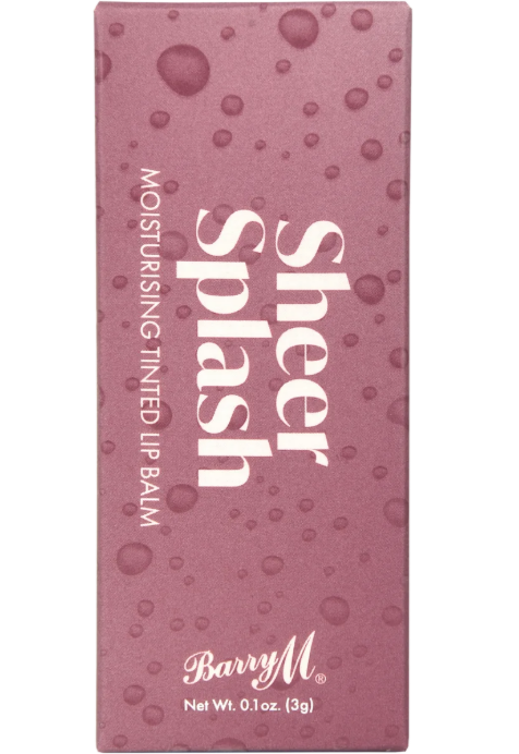 BarryM Sheer Splash lip balm Mulberry Mist, 3 g