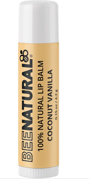 BEE NATURAL Coconut and vanilla lip balm, 4.2 g