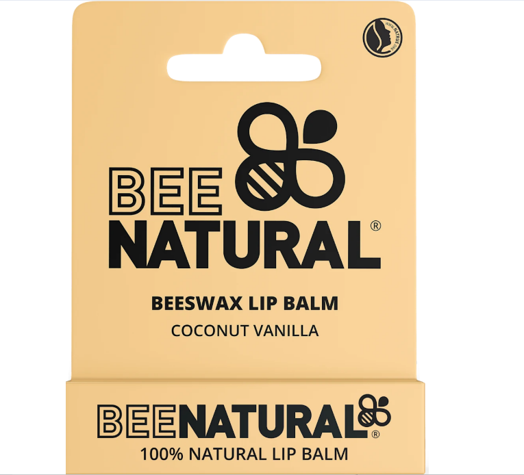 BEE NATURAL Coconut and vanilla lip balm, 4.2 g