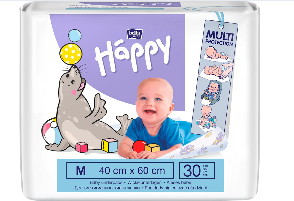 bella baby Happy Changing pads 40 x 60 cm, 30 pcs