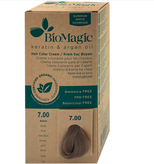 BioMagic hair color Blonde 7.00