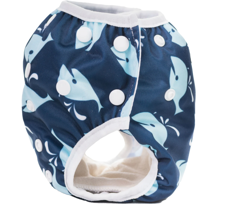 BOBANEK growing swimsuit for kids, Whales